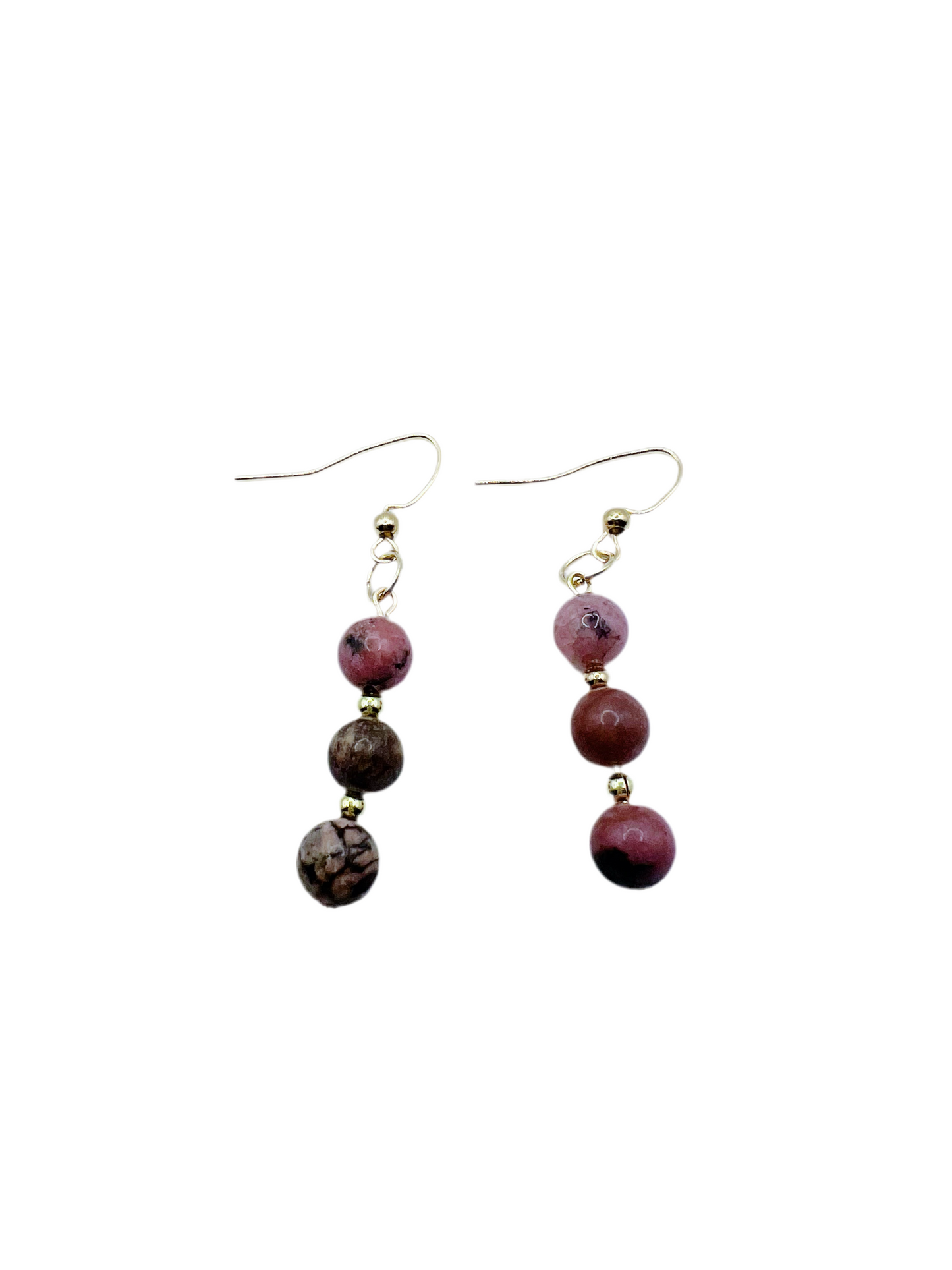 Rhodonite Earrings