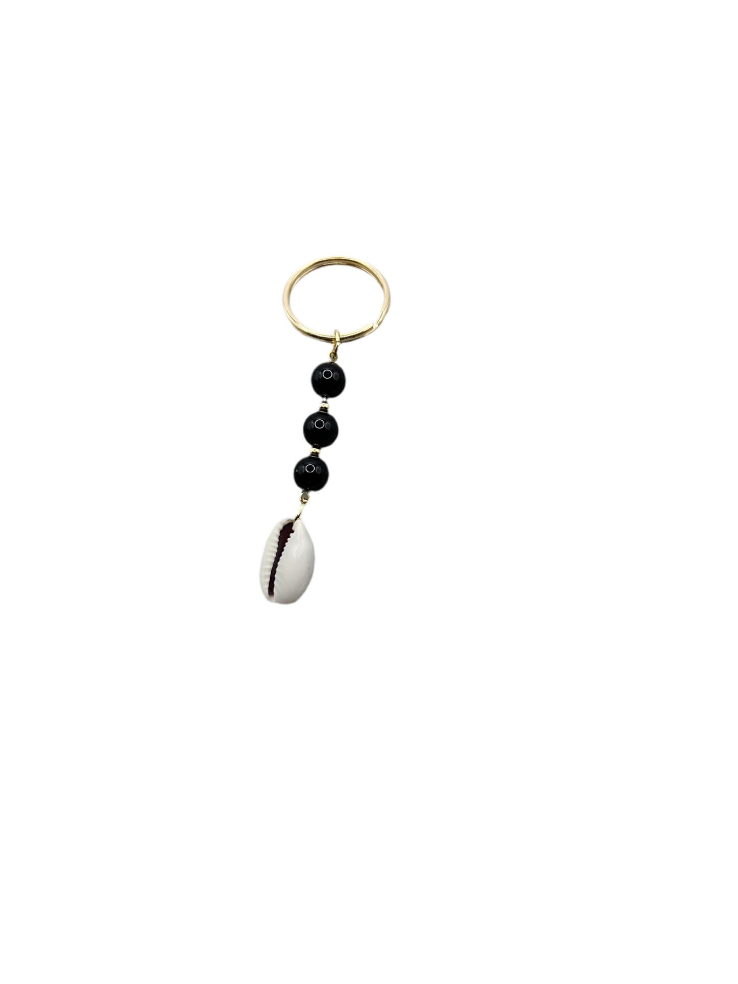 Cowrie Shell Keychain